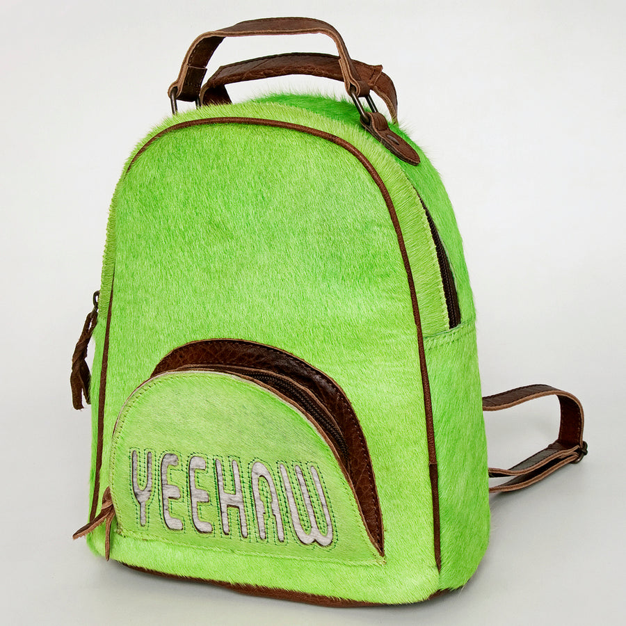 American Darling Backpack Hair on Genuine Leather Western Women Bag | for Laptop School Purse Travel - Uhorse