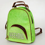 American Darling Backpack Hair on Genuine Leather Western Women Bag | for Laptop School Purse Travel - Uhorse