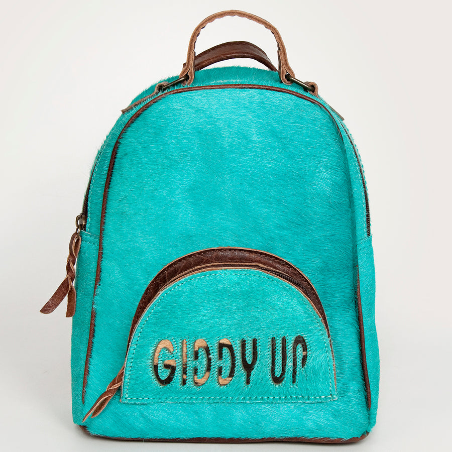 American Darling Backpack Hair on Genuine Leather Western Women Bag | for Laptop School Purse Travel