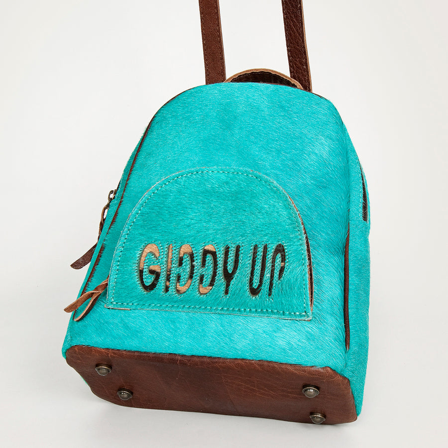 American Darling Backpack Hair on Genuine Leather Western Women Bag | for Laptop School Purse Travel