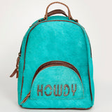 American Darling Backpack Hand Tooled Hair on Genuine Leather Western Women Bag | for Laptop School Purse Travel