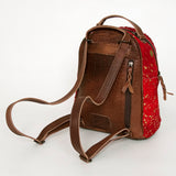 American Darling Backpack Hand Tooled Hair on Genuine Leather Western Women Bag | for Laptop School Purse Travel