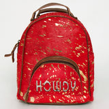 American Darling Backpack Hair on Genuine Leather Western Women Bag | for Laptop School Purse Travel