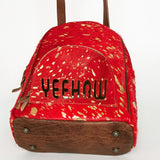 American Darling Backpack Hair on Genuine Leather Western Women Bag | for Laptop School Purse Travel