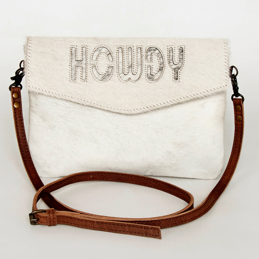 American Darling Envelope Hair-On Genuine Leather Western Women Bag Handbag Purse | for Cute