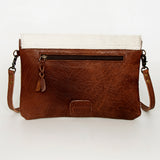 American Darling ADBGS178AH Envelope Hair-On Genuine Leather Women Bag Western Handbag Purse