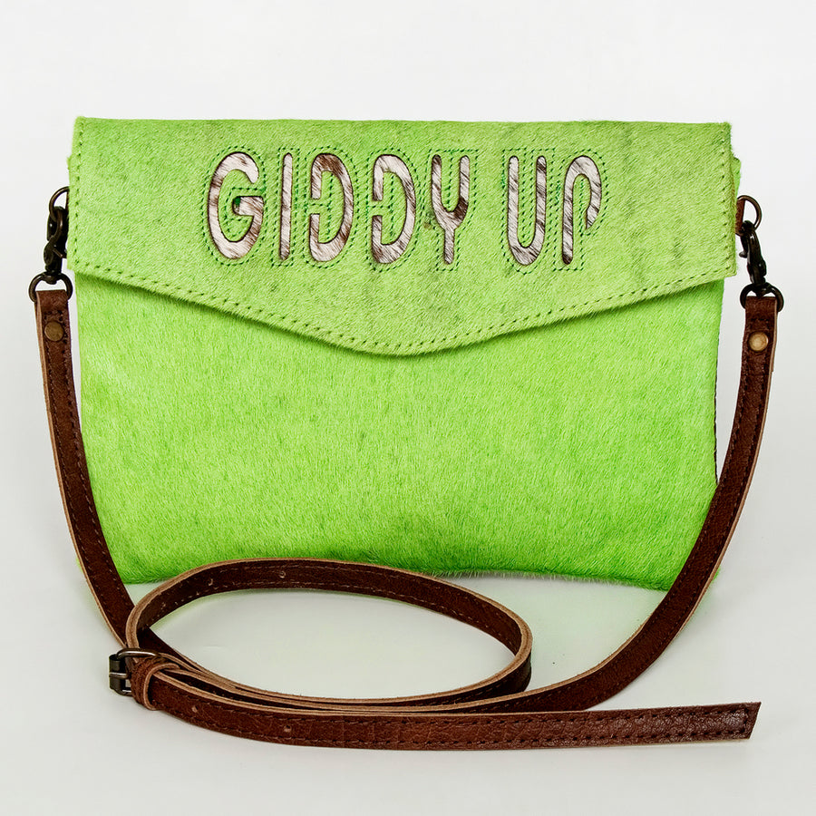 American Darling Envelope Hair-On Genuine Leather Western Women Bag Handbag Purse | for Cute