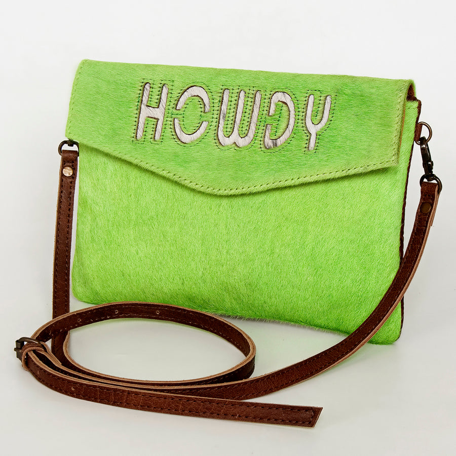 American Darling Envelope Hair-On Genuine Leather Western Women Bag Handbag Purse | for Cute - Uhorse