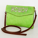 American Darling ADBGS178AM Envelope Hair-On Genuine Leather Women Bag Western Handbag Purse