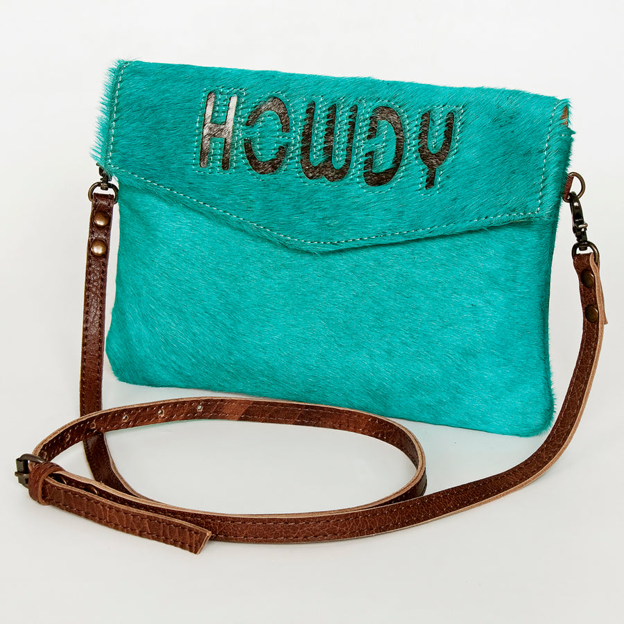 American Darling Envelope Hair-On Genuine Leather Western Women Bag Handbag Purse | for Cute - Uhorse
