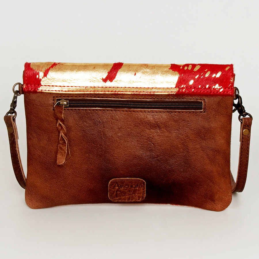 American Darling Envelope Hair-On Genuine Leather Western Women Bag Handbag Purse | for Cute