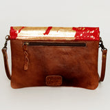 American Darling Envelope Hair-On Genuine Leather Western Women Bag Handbag Purse | for Cute