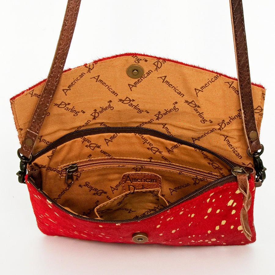 American Darling Envelope Hair-On Genuine Leather Western Women Bag Handbag Purse | for Cute