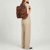 American Darling Backpack Full Grain Genuine Leather Western Women Bag | for Laptop School Purse Travel
