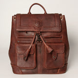 American Darling Backpack Full Grain Genuine Leather Western Women Bag | for Laptop School Purse Travel