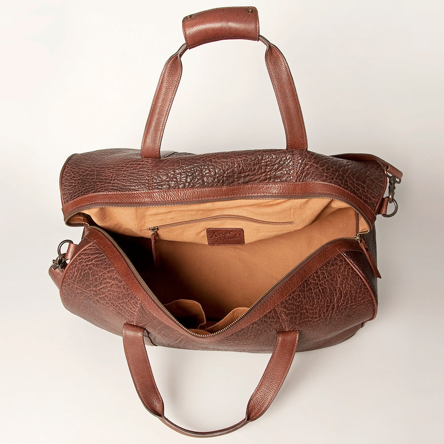 Never Mind Nmbgz128 Duffel Vintage Handmade Genuine Cowhide Leather Women Bag Western Handbag Purse