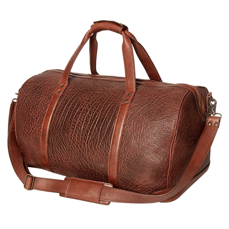 Never Mind Nmbgz128 Duffel Vintage Handmade Genuine Cowhide Leather by Hilason – Cowboy and equestrian accessories