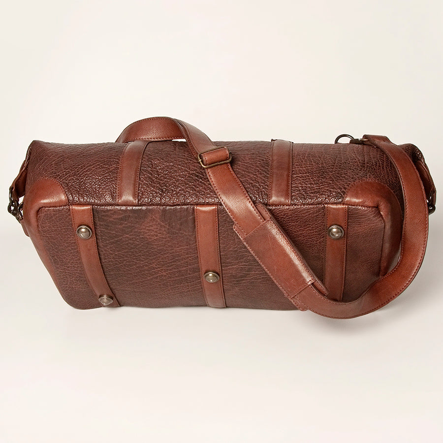 Never Mind Nmbgz129 Duffel Vintage Handmade Genuine Cowhide Leather Women Bag Western Handbag Purse