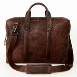 Never Mind Nmbgz133 Briefcase Vintage Handmade Genuine Cowhide Leather Women Bag Western Handbag Purse