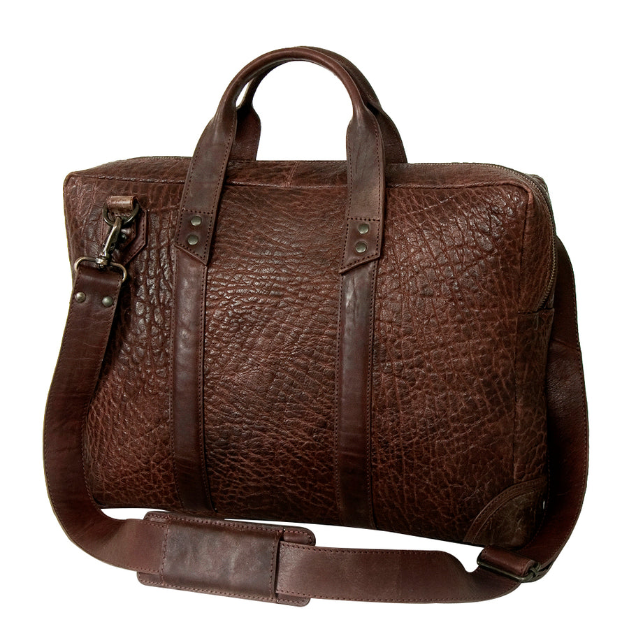 Never Mind Nmbgz133 Briefcase Vintage Handmade Genuine Cowhide Leather by Hilason – Cowboy and equestrian accessories