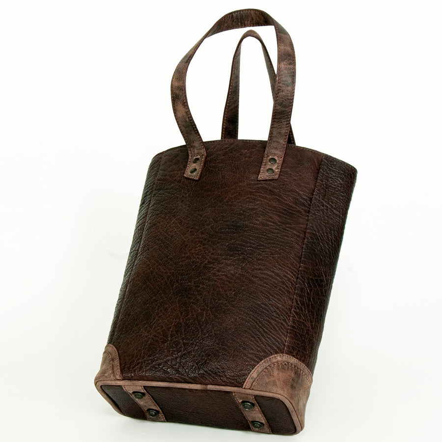 Never Mind Nmbgz135 Tote Vintage Handmade Genuine Cowhide Leather Women Bag Western Handbag Purse