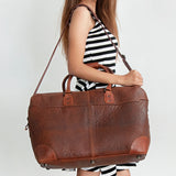 Never Mind Nmbgz139 Briefcase Vintage Handmade Genuine Cowhide Leather Women Bag Western Handbag Purse