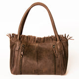 Never Mind Nmbgm110G Tote Vintage Handmade Genuine Cowhide Leather Women Bag Western Handbag Purse