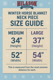 HILASON 600D Winter Waterproof Poly Turnout Horse Hood Neck Cover | Covers for Horses
