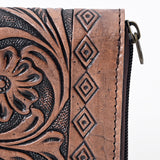 OHLAY WALLET Hand Tooled  Genuine Leather women bag western handbag purse