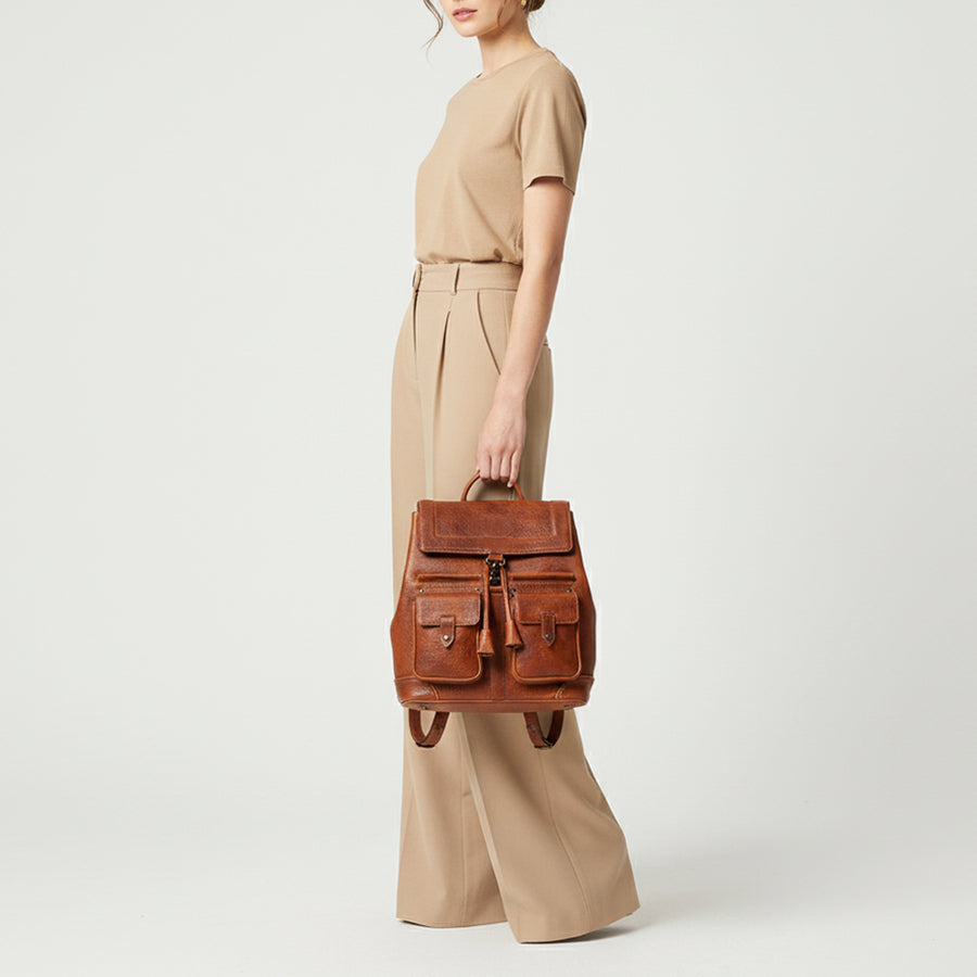 American Darling Backpack Full Grain Genuine Leather Western Women Bag | for Laptop School Purse Travel