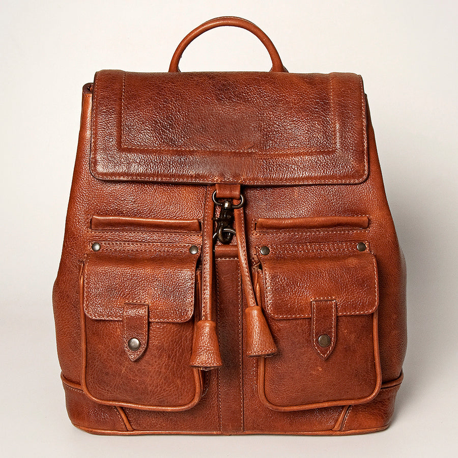 American Darling Backpack Full Grain Genuine Leather Western Women Bag | for Laptop School Purse Travel