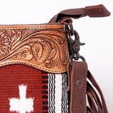 American Darling Signature Crossbody Hand Tooled Saddle Blanket Genuine Leather Women Bag Western Handbag Purse