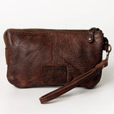 Never Mind Nmbgm122A Clutch Vintage Handmade Genuine Cowhide Leather Women Bag Western Handbag Purse