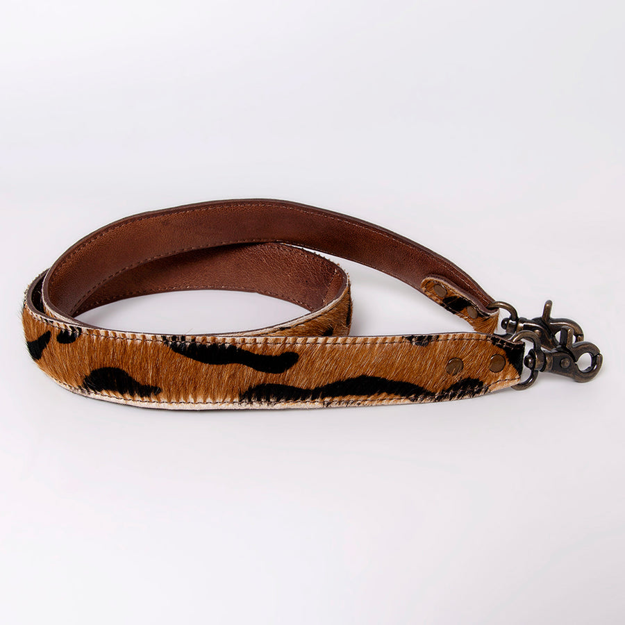 American Darling Hair On Genuine Leather Crossbody Handle Strap for Bags Phone Keychain Wallet Purse Clutch Cellphone Holder