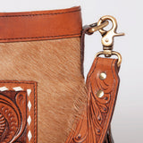 OHLAY KBK105 HOBO Hand Tooled Hair-on Genuine Leather women bag western handbag purse