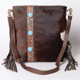 OHLAY KBK106 HOBO Hand Tooled Hair-on Genuine Leather women bag western handbag purse