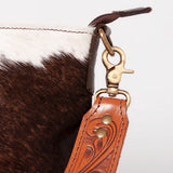 OHLAY KBK118 HOBO Hand Tooled Hair-on Genuine Leather women bag western handbag purse