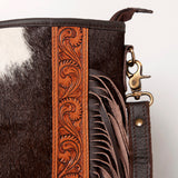 Ohlay Bags KBA111 Cross Body I Hand Tooled Hair-On Genuine Leather Women Bag Western Handbag Purse