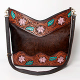 OHLAY KBA122 HOBO Hand Tooled Hair-on Genuine Leather women bag western handbag purse