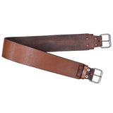 Horse Saddle Cinch Girth Leather Antique Tan Comfytack by Hilason