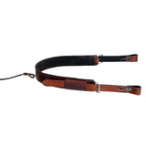Horse Saddle Flank Cinch Girth Handtooled Leather W/ Billets Antique Brown Comfytack by Hilason