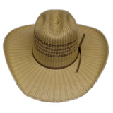 Lonestar Straw Cowboy Hat For Men & Women Breathable W. Wide Brim for