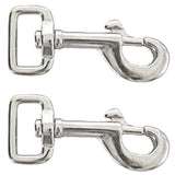HIlason 1 Inch X 3 1/4 Die Cast Bolt Snap Nickel Plated