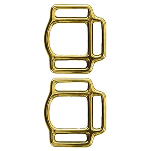 Hilason 1 Inch Solid Brass 3 Way Halter Square BOC - Uhorse