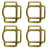 Hilason 1 Inch Solid Brass 3 Way Halter Square BOC