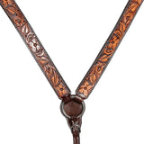 HILASON W. American Leather H. Headstall & Breast Collar Floral Carved by Hilason – Cowboy and equestrian accessories