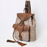 American Darling Crocodile Embossed Genuine Leather Women Bag Western Handbag Purse