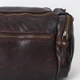 Spaghetti Western Swc400Cg Duffel Vintage Handmade Drum Dyed Genuine European Cowhide Leather Women Bag Western Handbag Purse