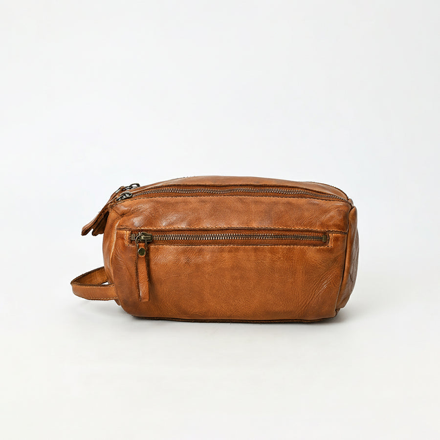 Spaghetti Western Swc411Tan Fanny Pack Vintage Handmade Drum Dyed Genuine European Cowhide Leather Women Bag Western Handbag Purse