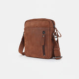 Spaghetti W. Swc435Brn Coin Purse Vintage Handmade Drum Dyed Genuine by Hilason – Cowboy and equestrian accessories